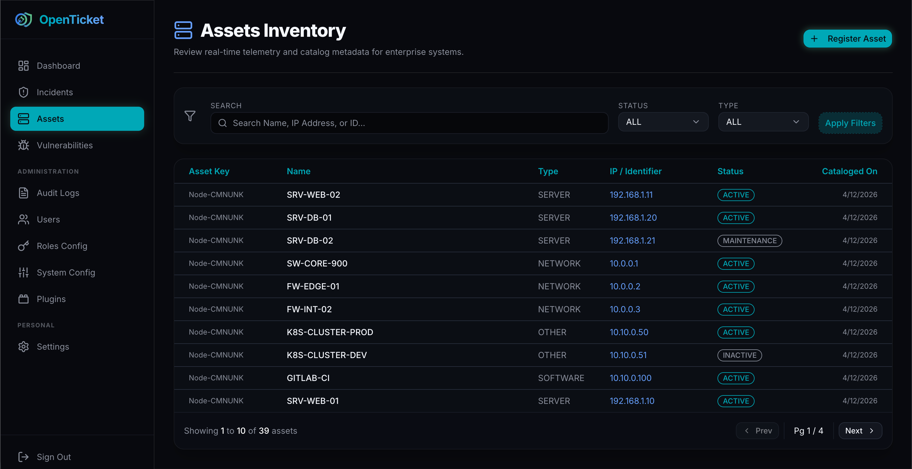Digital Asset Threat Overview