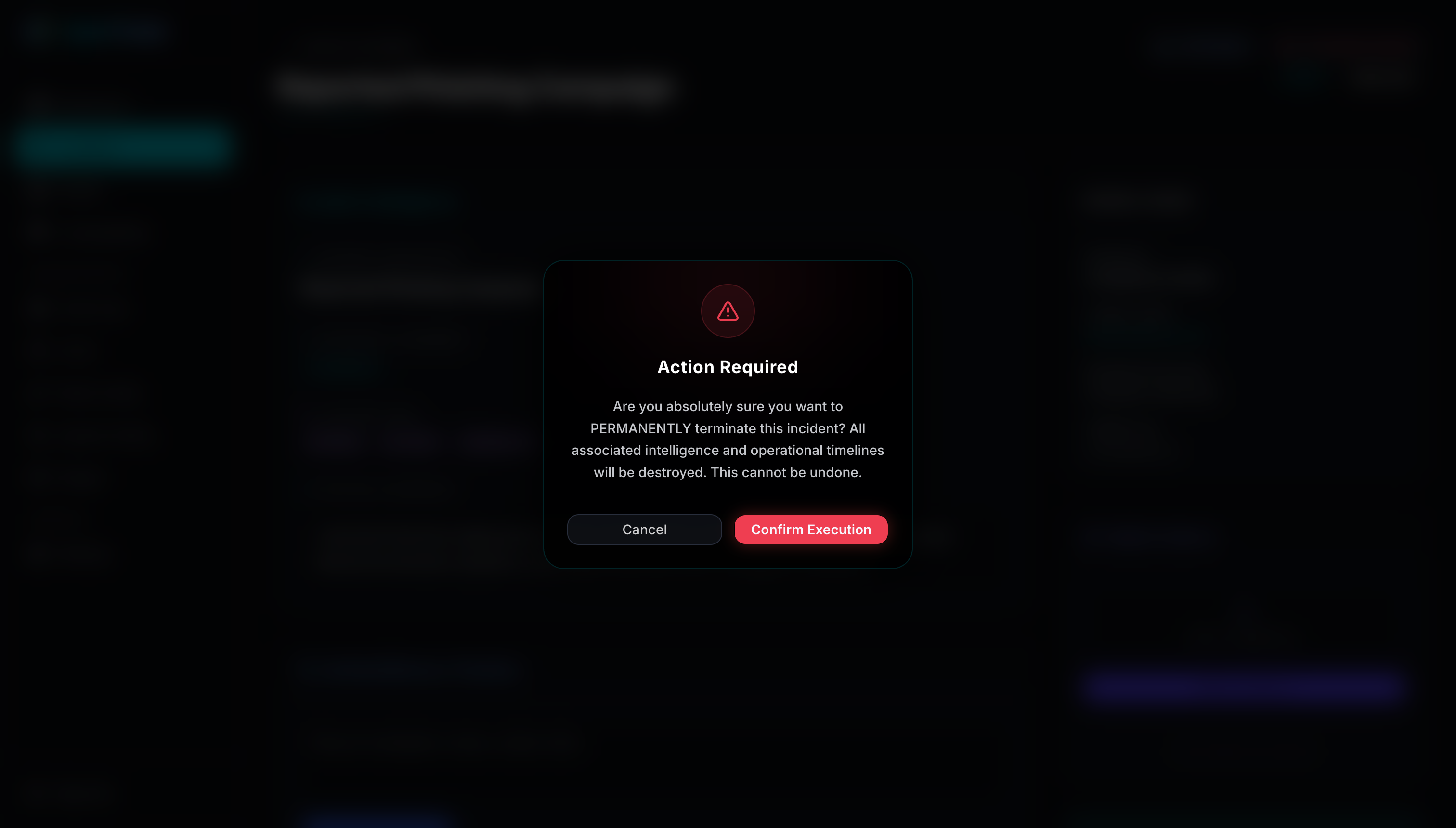Async Triage Dialog UI